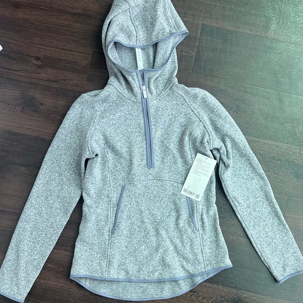 SOLD!     NWT Lululemon Fleece & Thank You Pullover Hoodie Sweatshirt - Picture 6 of 9